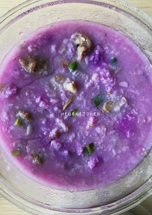 Hình của món Canh khoai mỡ nấu thịt dê.