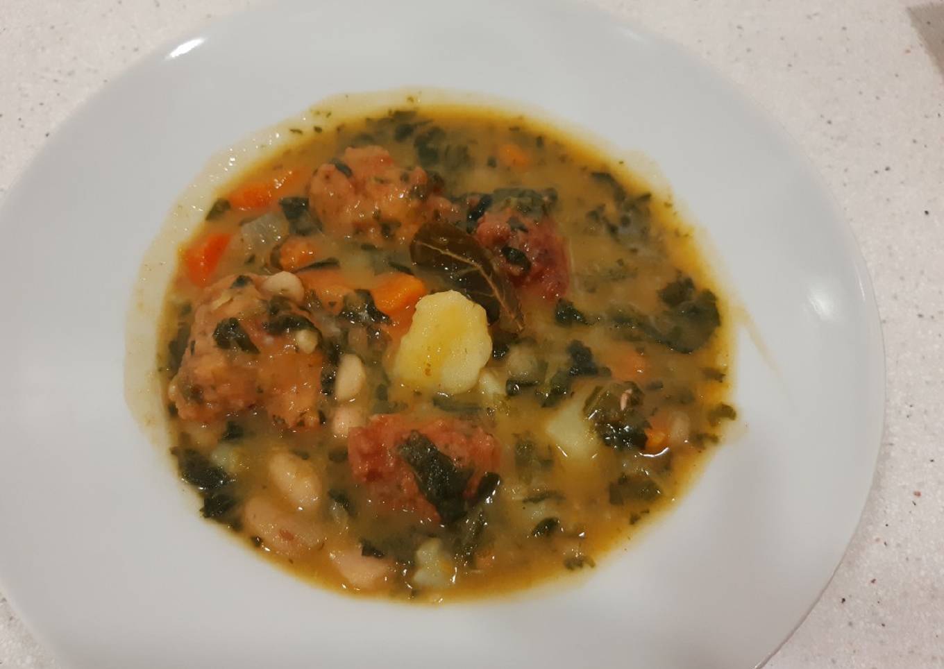 Potaje de rellenos de mi madre