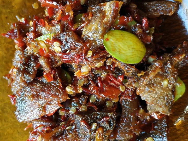 Langkah Mudah untuk Membuat Resep Oseng mercon sapi simple enak yang  Bikin Ketagihan Anti Ribet, Lezat