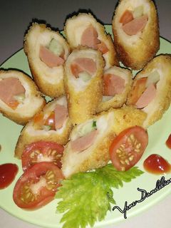 Foto resep Risoles Roti Tawar #Dandelion