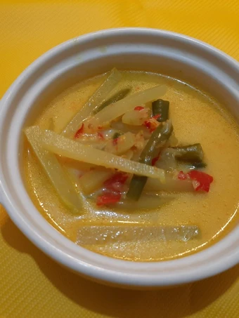 Recipe Lodeh Labu Siam dan Kacang Panjang the Delicious Can spoil the tongue