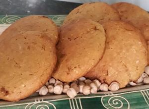 Una foto de Galletas de harina de garbanzos