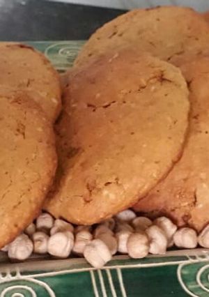 Una foto de Galletas de harina de garbanzos