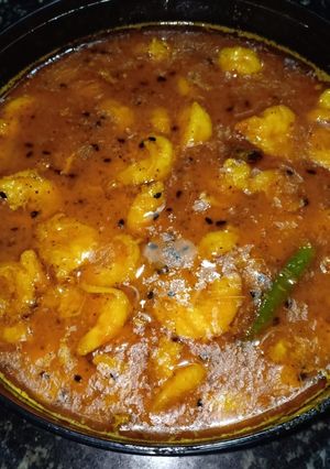 চিংড়ি মাছের কারি (chingri macher curry recipe in Bengali) রেসিপির প্রধান ছবি