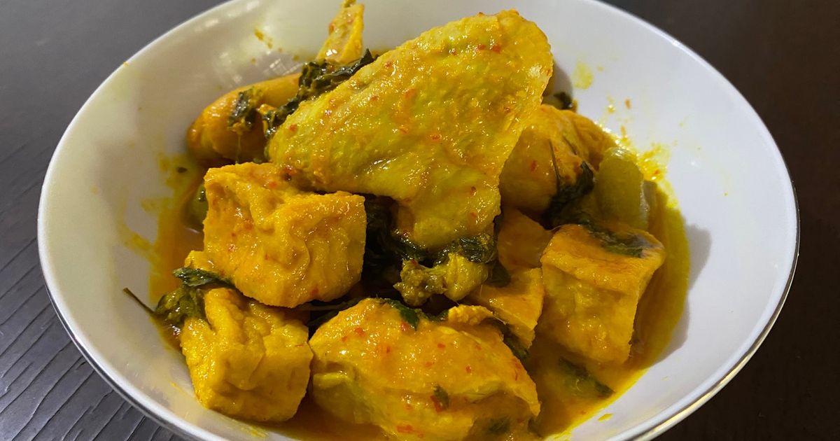 Ayam Woku Tahu