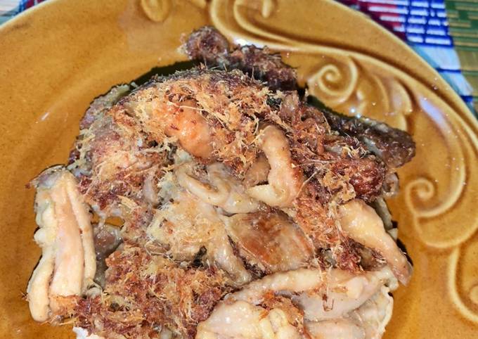 Bagaimana Menyiapkan Kulit Ayam Goreng Lengkuas Anti Gagal