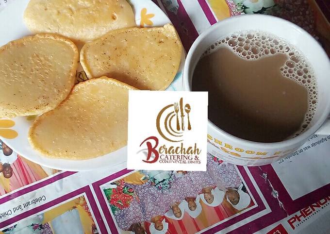 Recipe of Favorite Pan cakes and chocolate cold drink