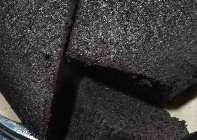 Bolu ketan hitam kukus simple