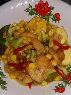 Foto resep Tumis Tofu sayur ayam crispy