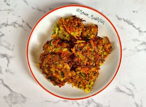 Foto di Burger vegetali con farina di riso