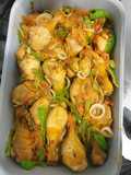Muslos de pollo al horno