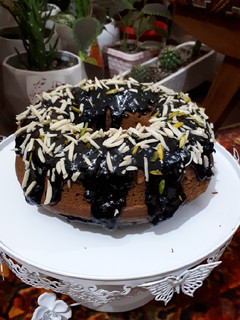 عکسی از دستور کیک قهوه ی جانانه
