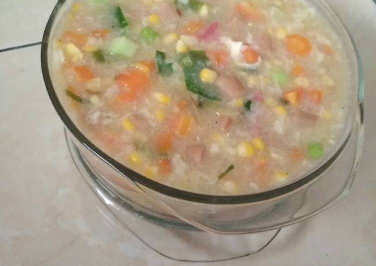 Resep Sup Jagung Favorit Pacar yang nikmat Untuk Jualan