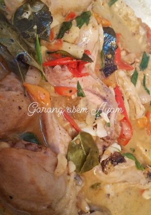 Foto resep Garang Asem Ayam
