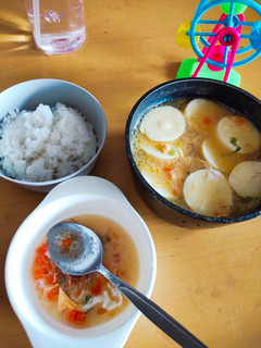 Foto resep Mpasi 1y (sup egg tofu)