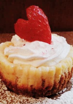 Una foto de Mini cheesecakes...in LOVE