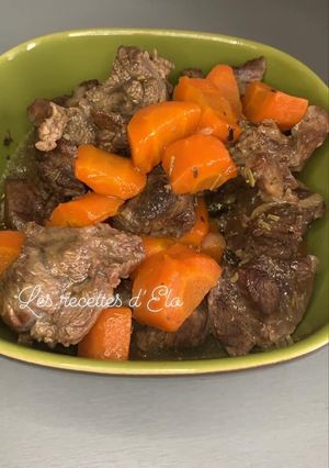 Une photo de Bœuf braisé à la bière au Cookeo