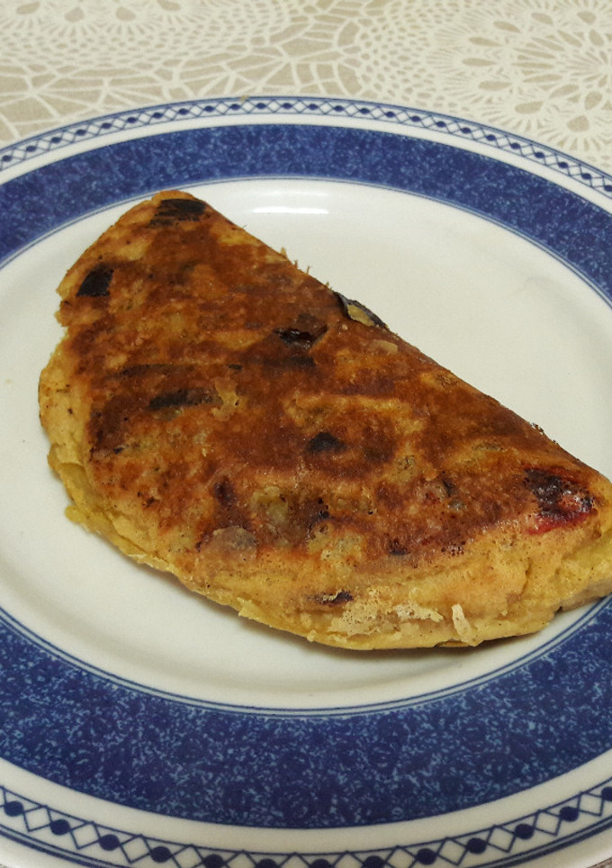 Una foto de 🇫🇷Tortilla "francesa" esponjosa vegana🍳