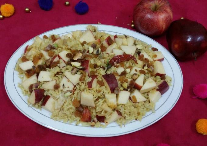 Step-by-Step Guide to Make Homemade Red Apple Pulao..#wecare