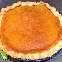 Old fashioned pumpkin pie A picture of Old fashioned pumpkin pie.