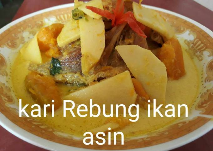 Resep Rebung santan ikan asin, Sempurna