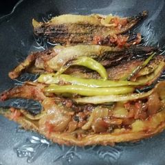 A picture of Stuffed Karela.
