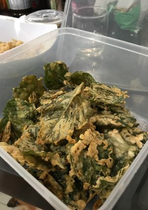 Foto resep Keripik bayem atau peyek bayam, simple enakkk