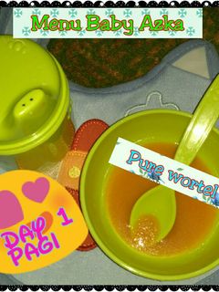 Foto resep MPASI 6m+ : Pure Wortel