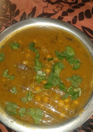 A picture of Tasty chole ke sabje.