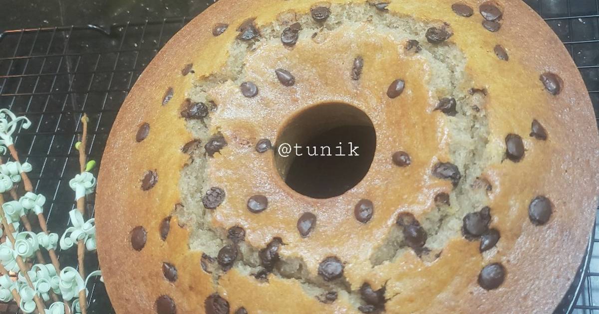 Resep Banana Cake ala Farah Quinn (2 telur, no mixer) oleh tunik 🍀