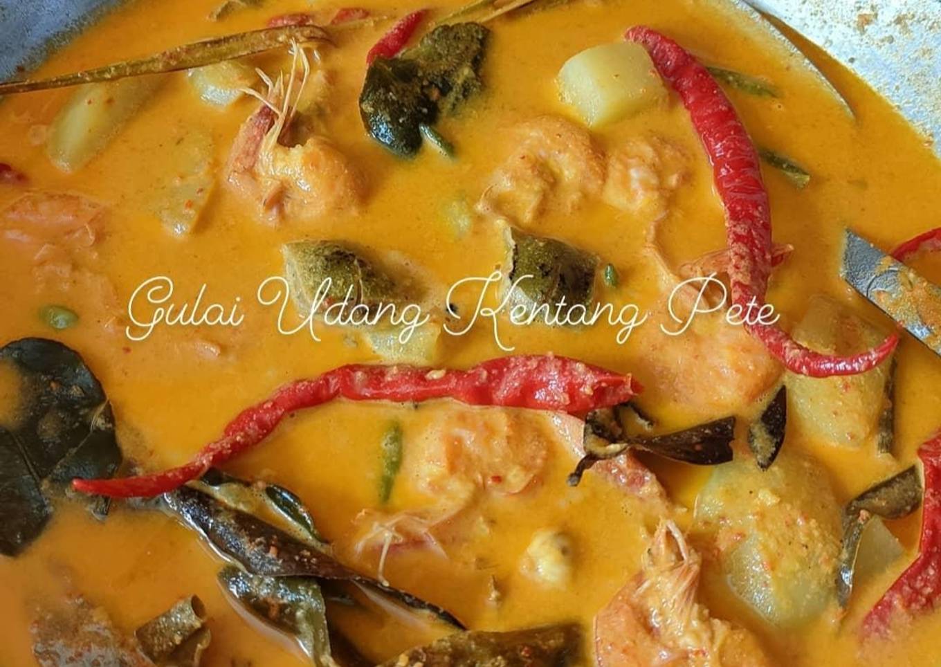 Gulai Udang Cumi Kentang