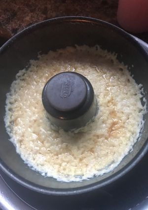 Una foto de Budín de leche condensada sin tacc y light