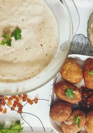 A picture of Malai Kofta in White Gravy.
