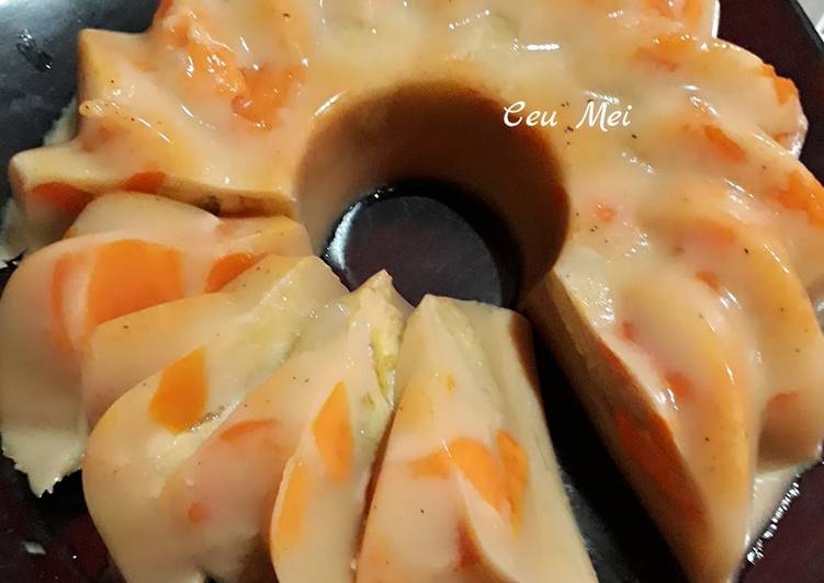 Bagaimana Menyiapkan Pudding Kolak, Menggugah Selera