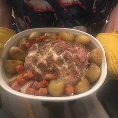 A picture of Pork loin roast.