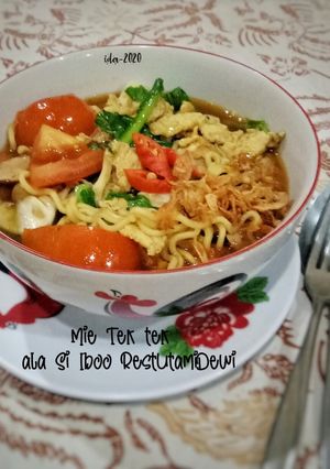 Foto resep Mie Tek tek ala Si Iboo Restu Utami Dewi