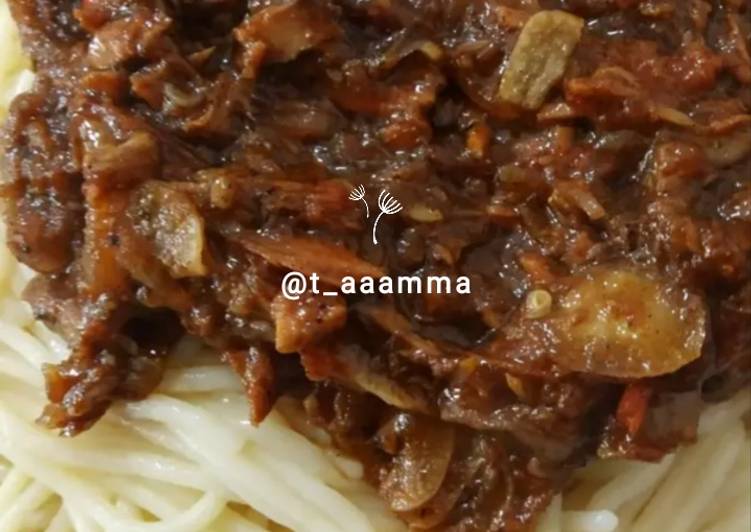 Spaghetti Tuna ala rumahan