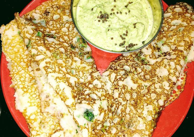 Rava Dosa (instant)