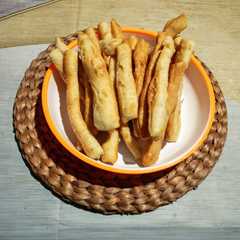 A picture of Cakwe Tanpa Ragi.