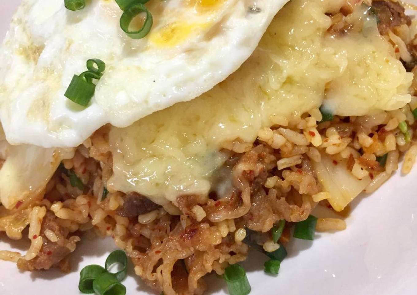Nasi Goreng Kimchi ala Korea (Kimchi Bokkeumbap)