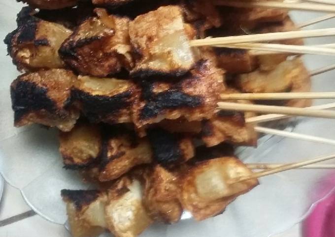 Ternyata ini loh! Resep gampang bikin Sate Tahu ala Bojo galak dijamin enak