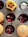 Muffin vegani alla vaniglia