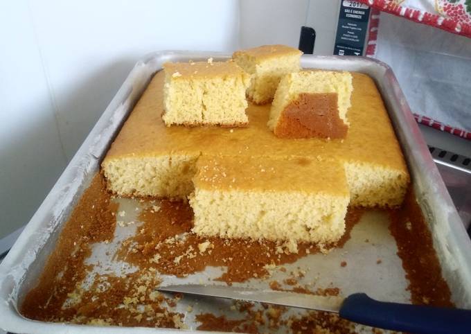 Bolo de Trigo (Simples, Fácil e Fofinho)