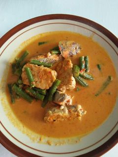 Foto resep Gulai ikan kacang panjang