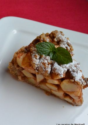Una foto de Appeltaart (Tarta de manzana holandesa)