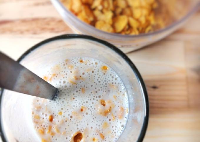 Cornflakes Banana Smoothies