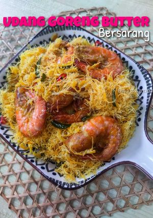Gambar Udang Goreng Butter Bersarang