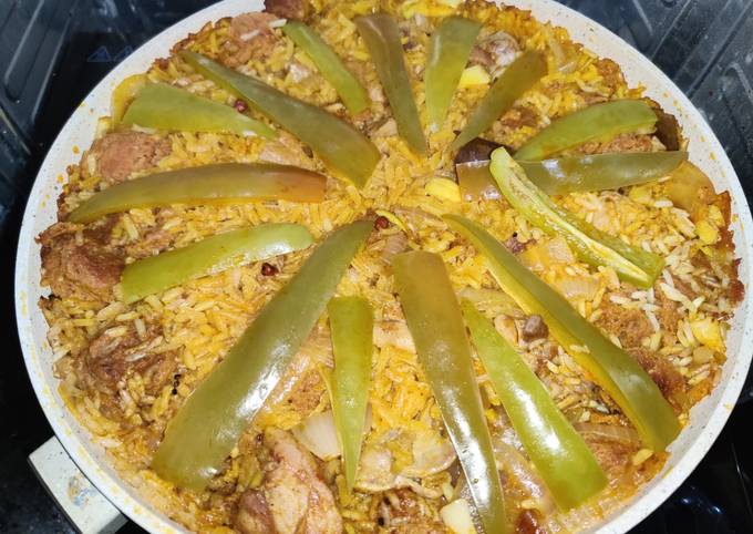 Arroz con Pollo y Chorizo