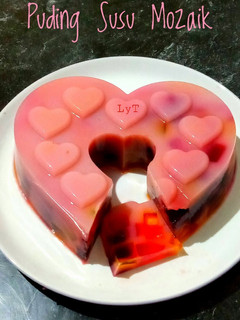 Foto resep Puding Susu Mozaik (Pinky)