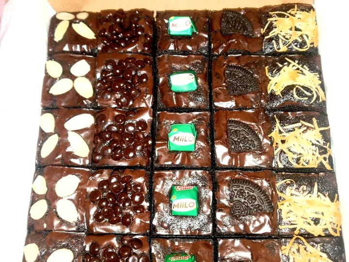 Langkah Mudah untuk Membuat Resep Brownies shiny crust/ide jualan yang Menggugah Selera Anti Ribet, Mantap Sekali